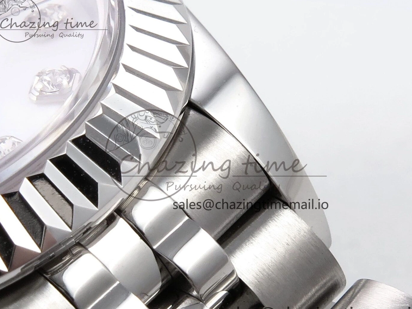 904L SS Steel A2671 279174 Edition Diamonds GMF Bracelet Best DateJust White on 1:1 Dial 28MM Jubilee 0118